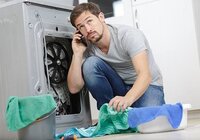 Washing machine leaking from bottom - service in Toronto and the GTA