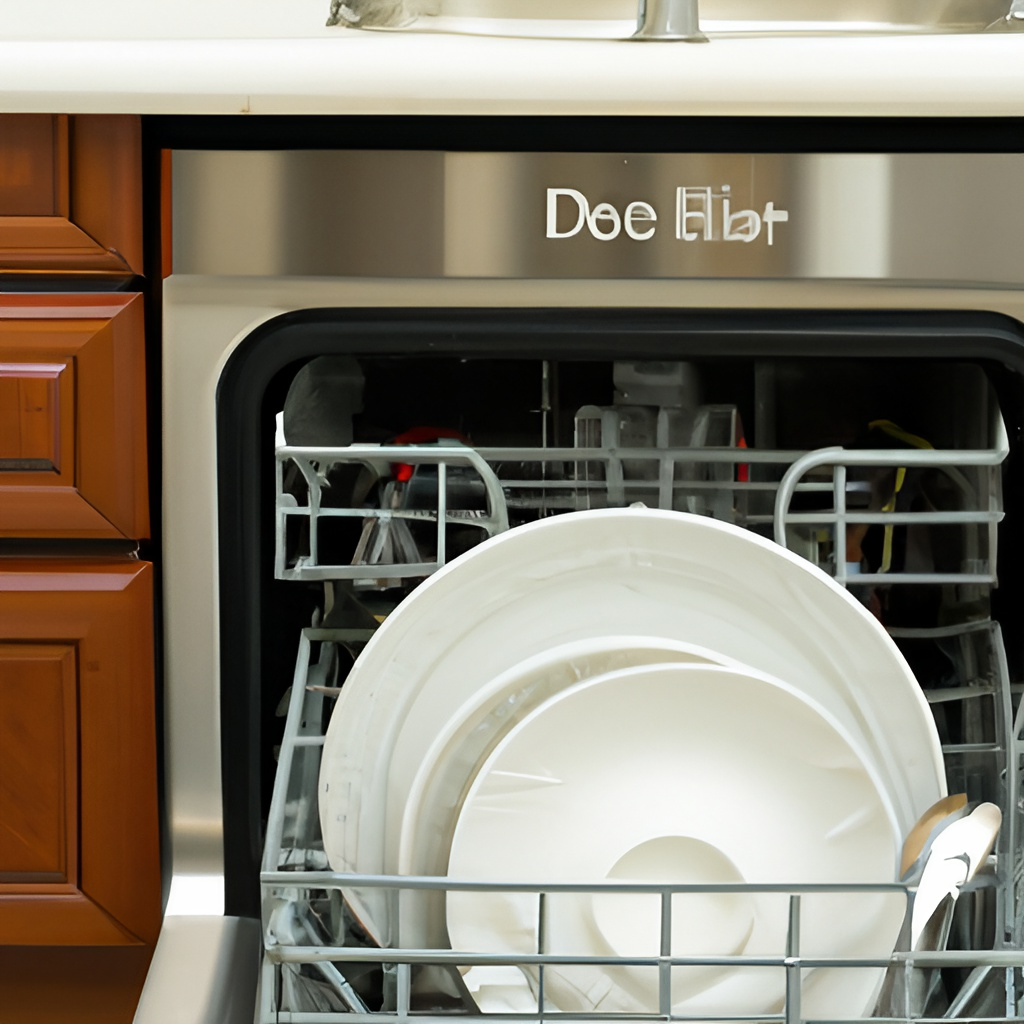 The dishwasher stops and starts during the wash cycle